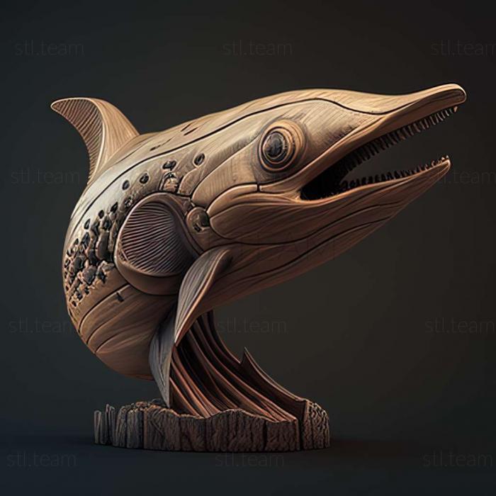 3D модель Cacicus microrhynchus (STL)